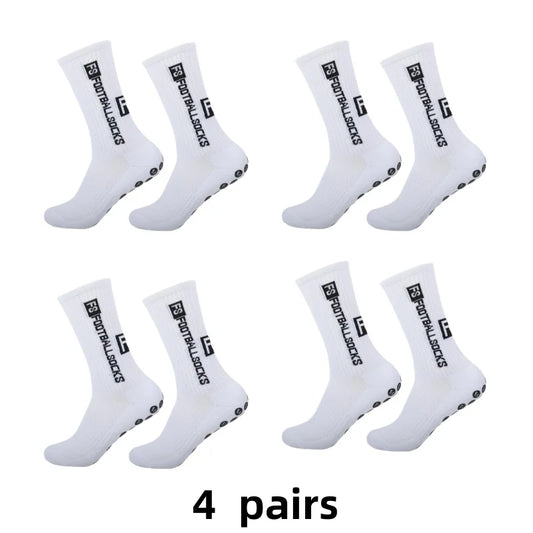 4 paar gripsokken, zacht van binnen en goede grip in je schoen