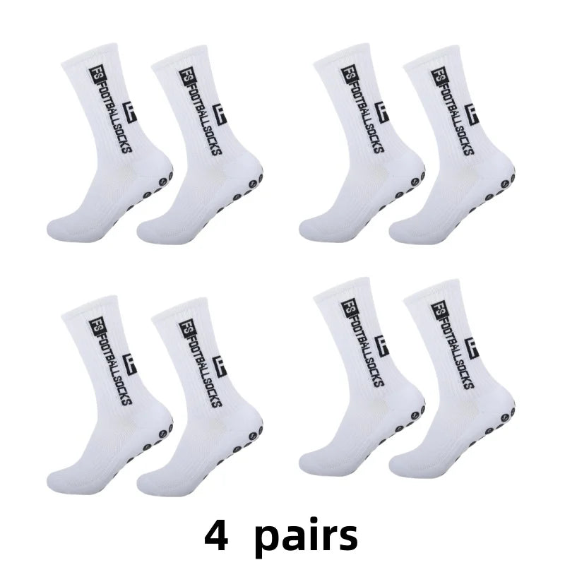 4 paar gripsokken, zacht van binnen en goede grip in je schoen