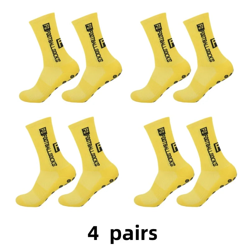 4 paar gripsokken, zacht van binnen en goede grip in je schoen
