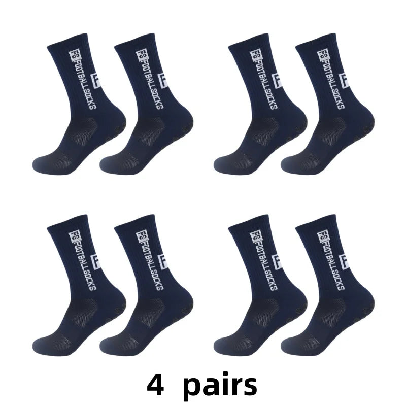 4 paar gripsokken, zacht van binnen en goede grip in je schoen